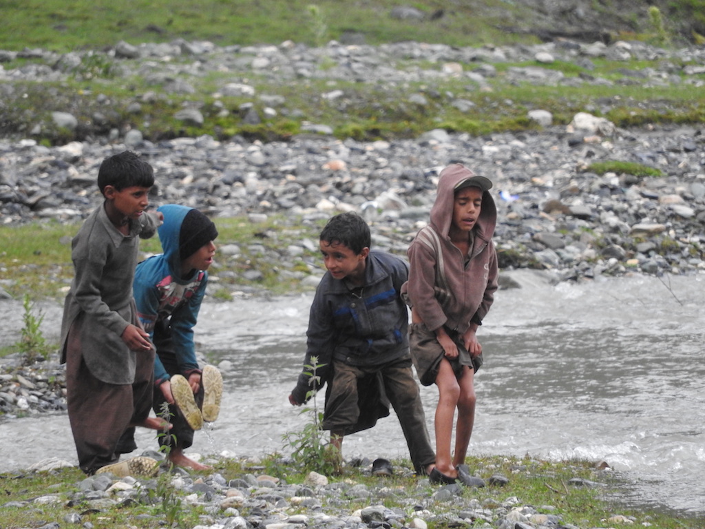 Beste vrienden in Sonamarg - India