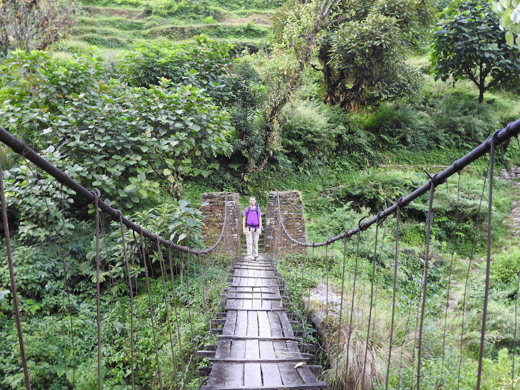 Oude wandelbrug