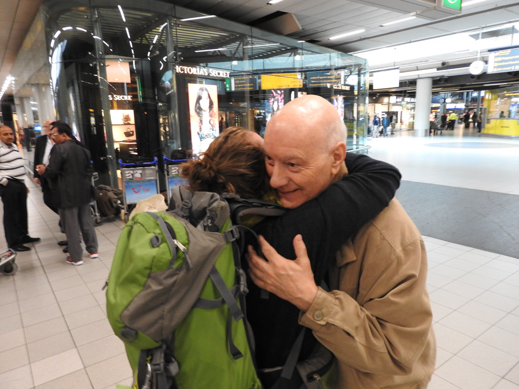 Hereniging in België met de papa van Ann