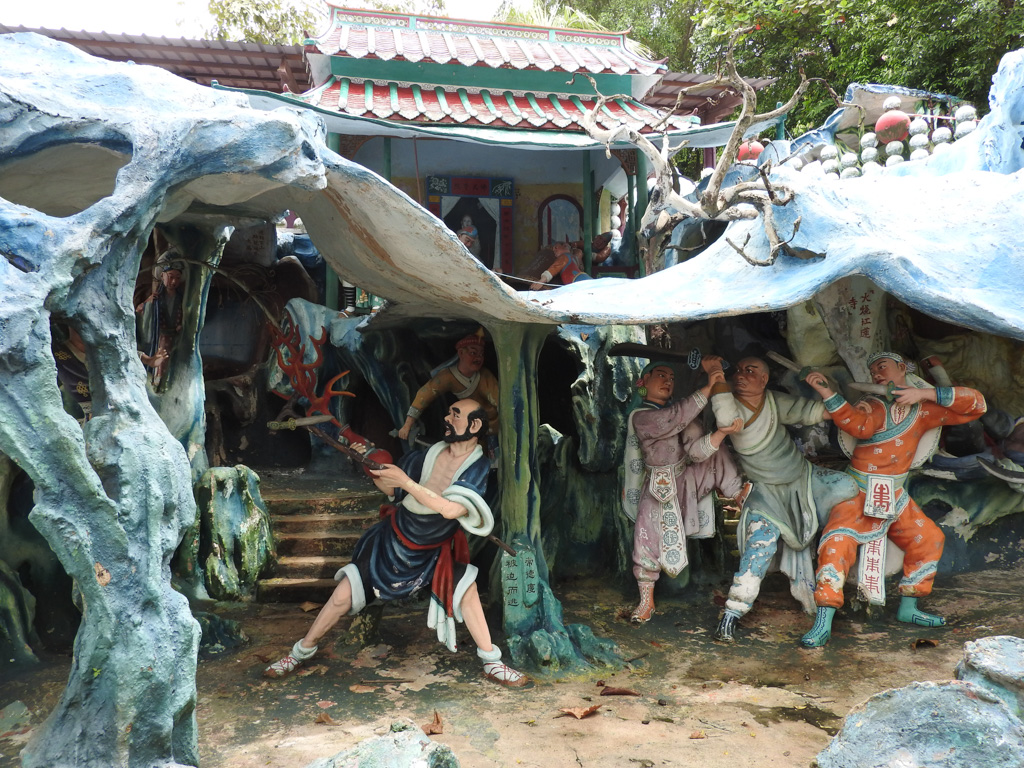 Chinese legendes in Haw Par Villa