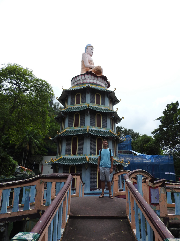 Manu in Haw Par Villa