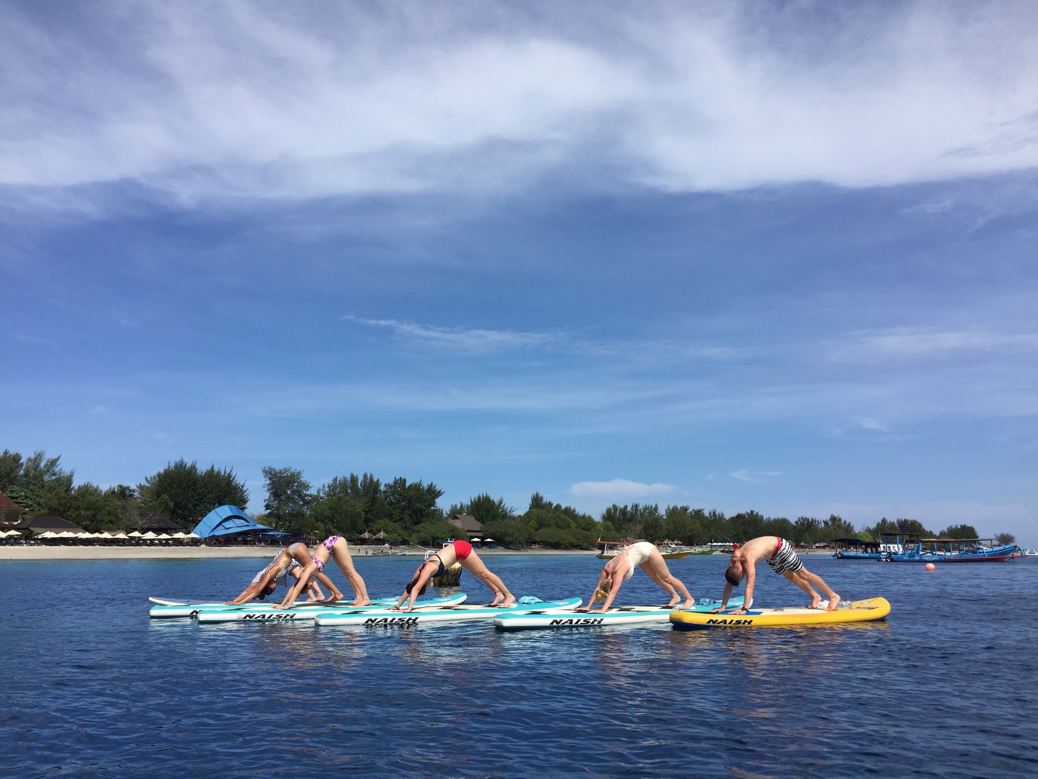 Stand Up Paddle Yoga