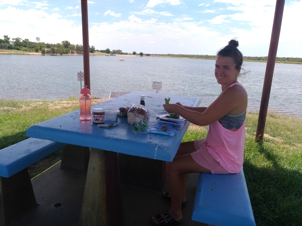 Lunch by the lake