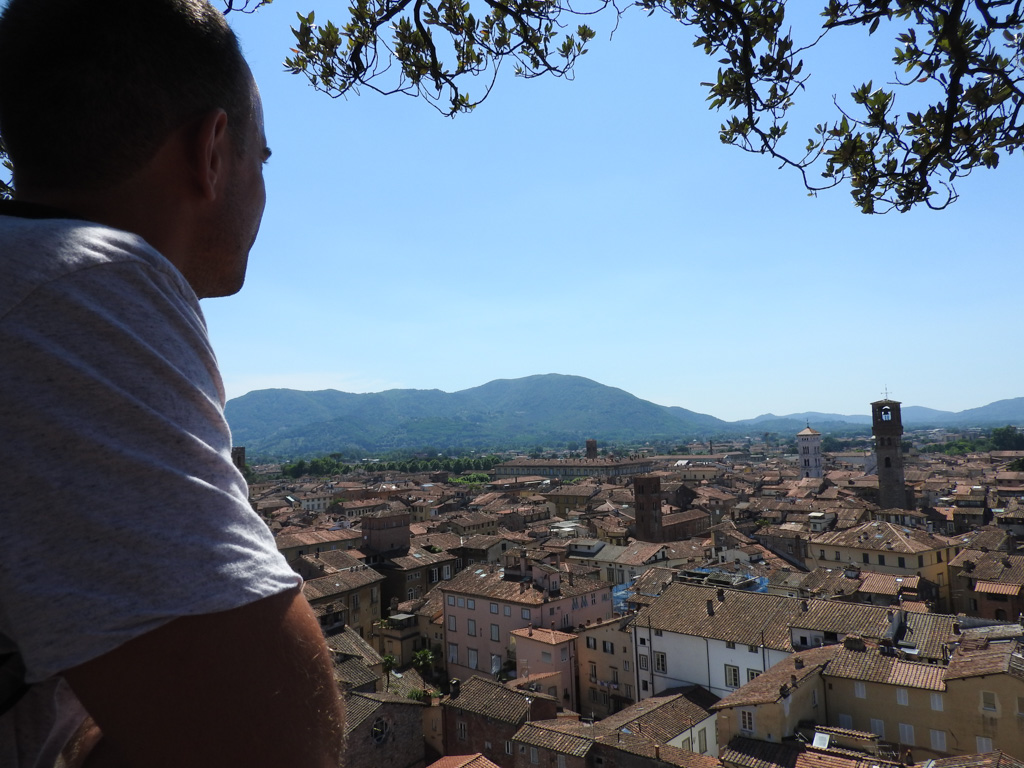 View over Lucca