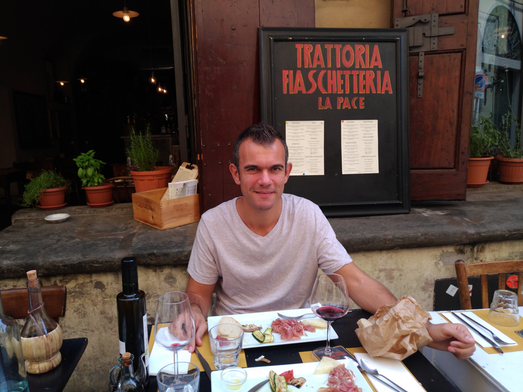 Lunch in Pistoia