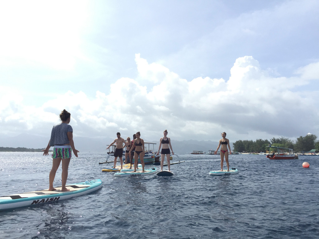 Stand Up Paddle Yoga geven