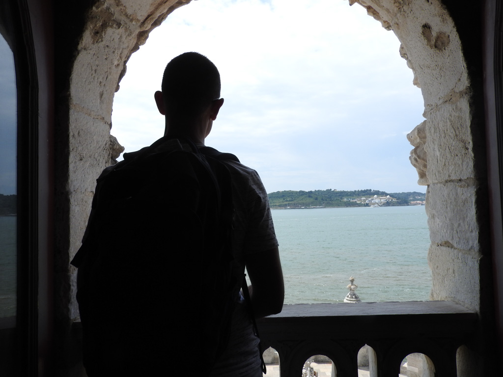 Manu in Torre de Belem