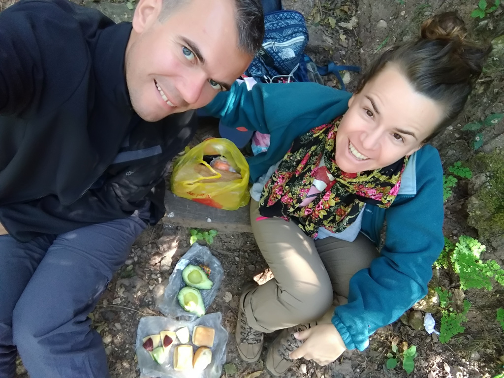 Picknick in het nationaal park