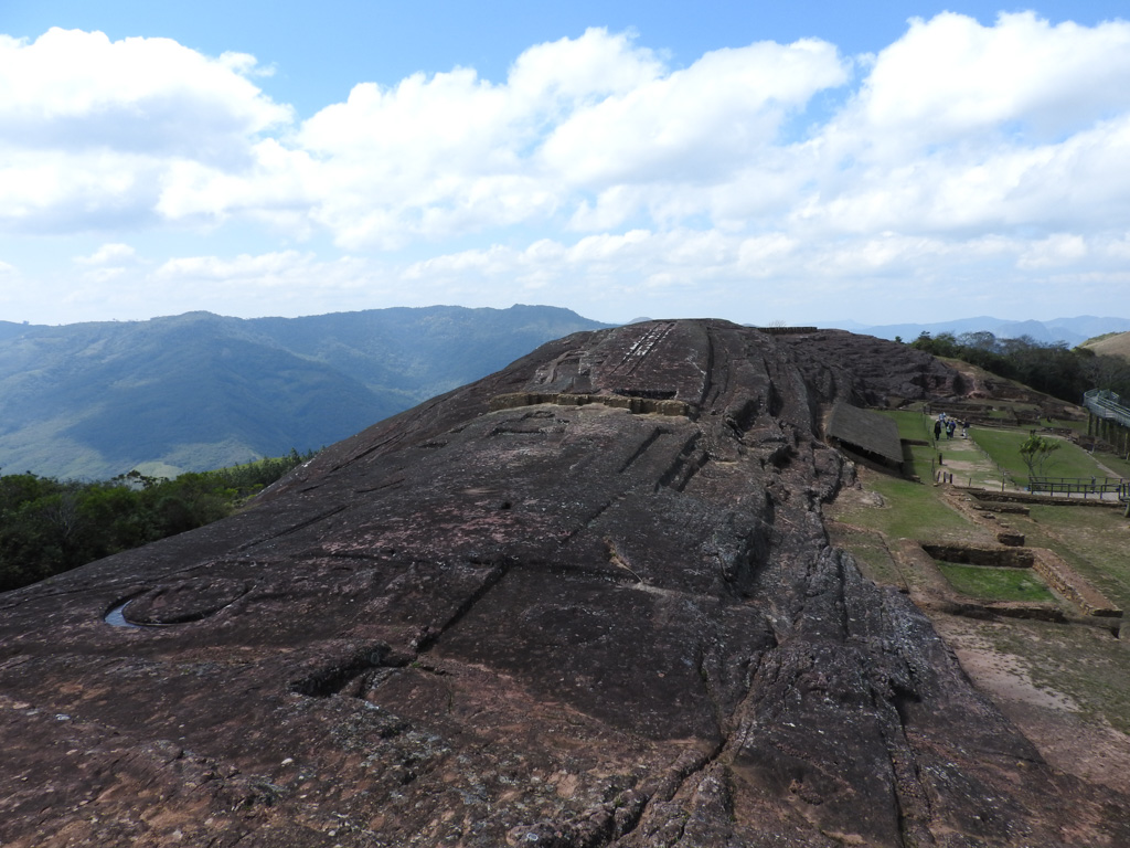 Ruines van El Fuerte in Samaipata