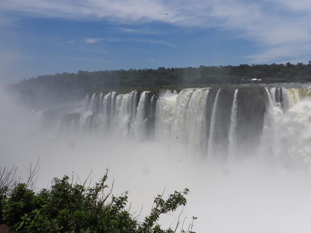 De ene na de andere waterval