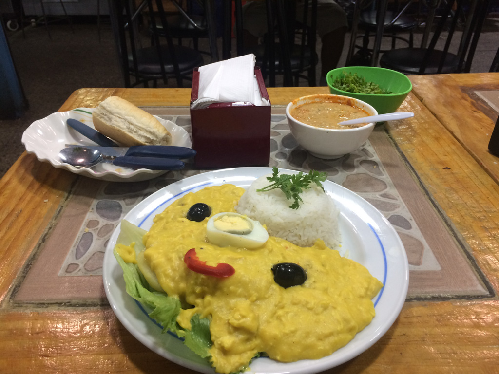 2e maaltijd in ons restaurantje met smiley face