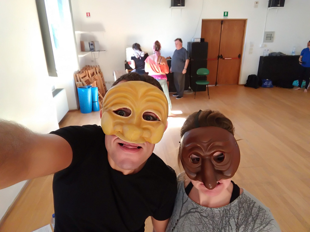 Commedia dell'Arte cursus volgen in Italië