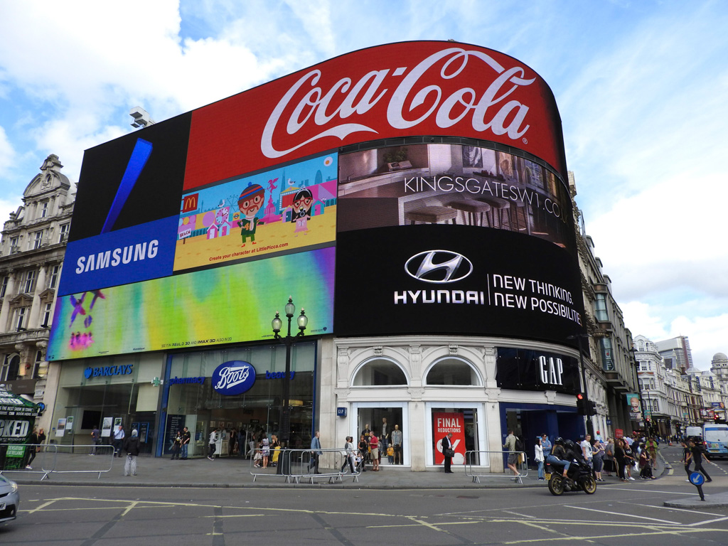 Picadilly Circus, Londen