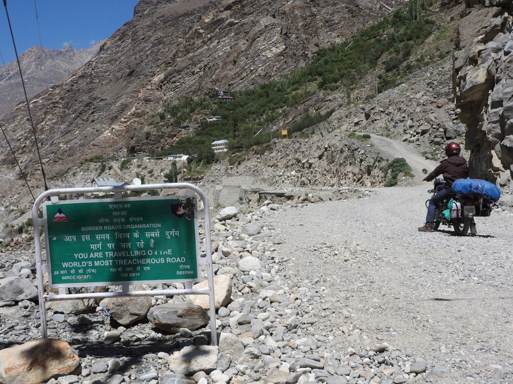 Travelling the world's most treacherous road