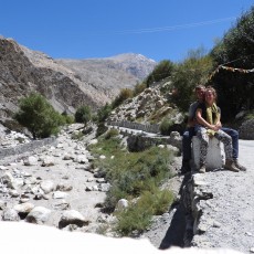 Ann en Manu in Spiti Valley