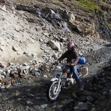 Water crossing in Spiti Valley