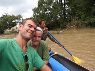 Raften en wandelen in de jungle van Bardia