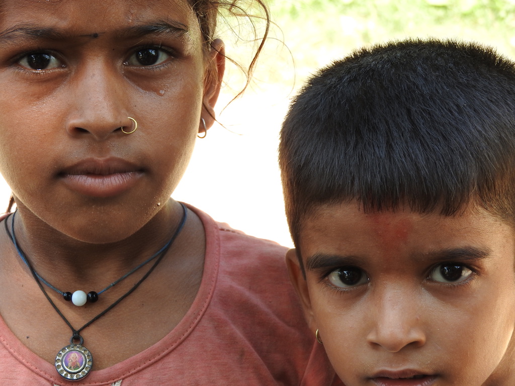 Kinderen in Kathmandu
