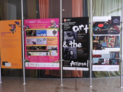 Theater kijken tijdens Singapore Fringe
