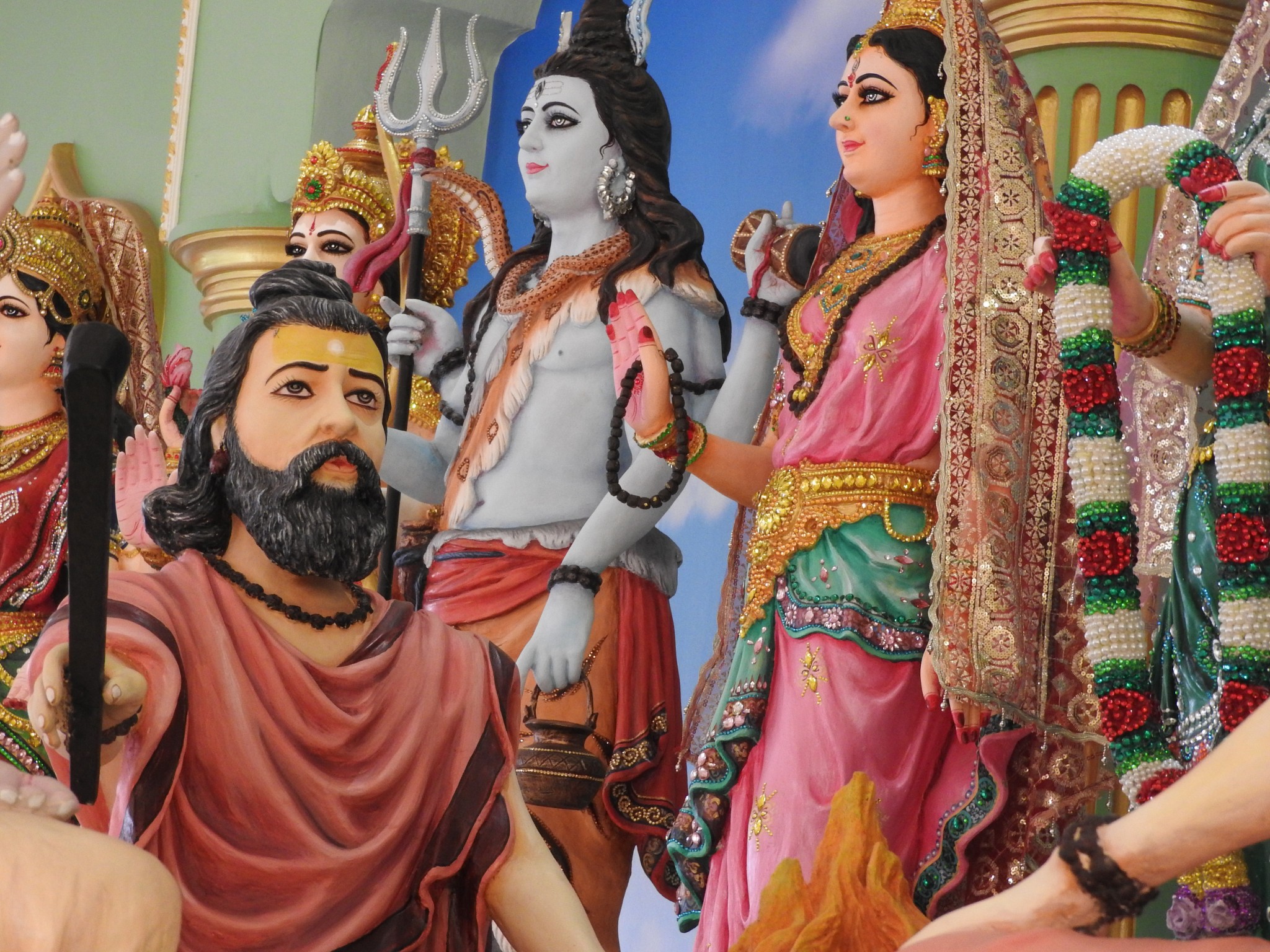 De (blauwe) God Shiva