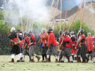 De Civil War herbeleven in Bradford on Avon