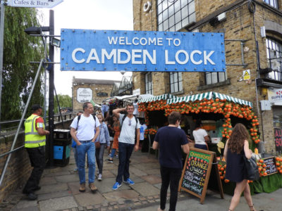 Streetfood verorberen in Camden Lock