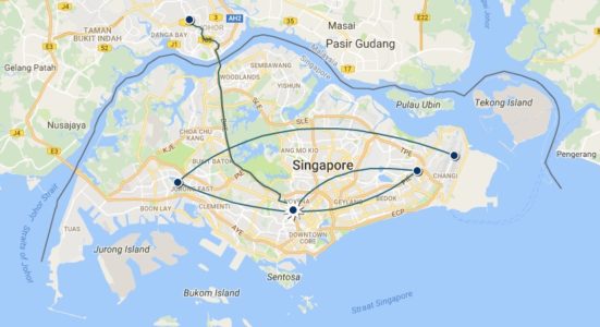 Route Singapore 2
