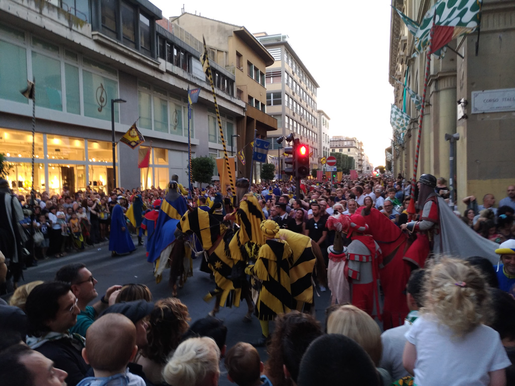 Parade in Arezzo