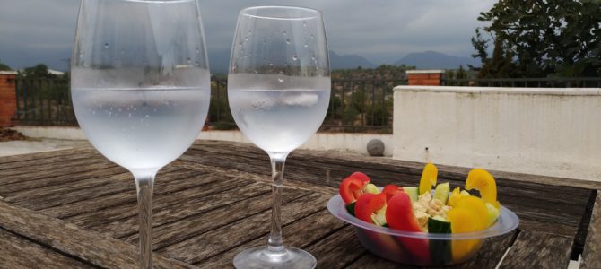 Aperitief in Tortosa, Housesit in Spanje