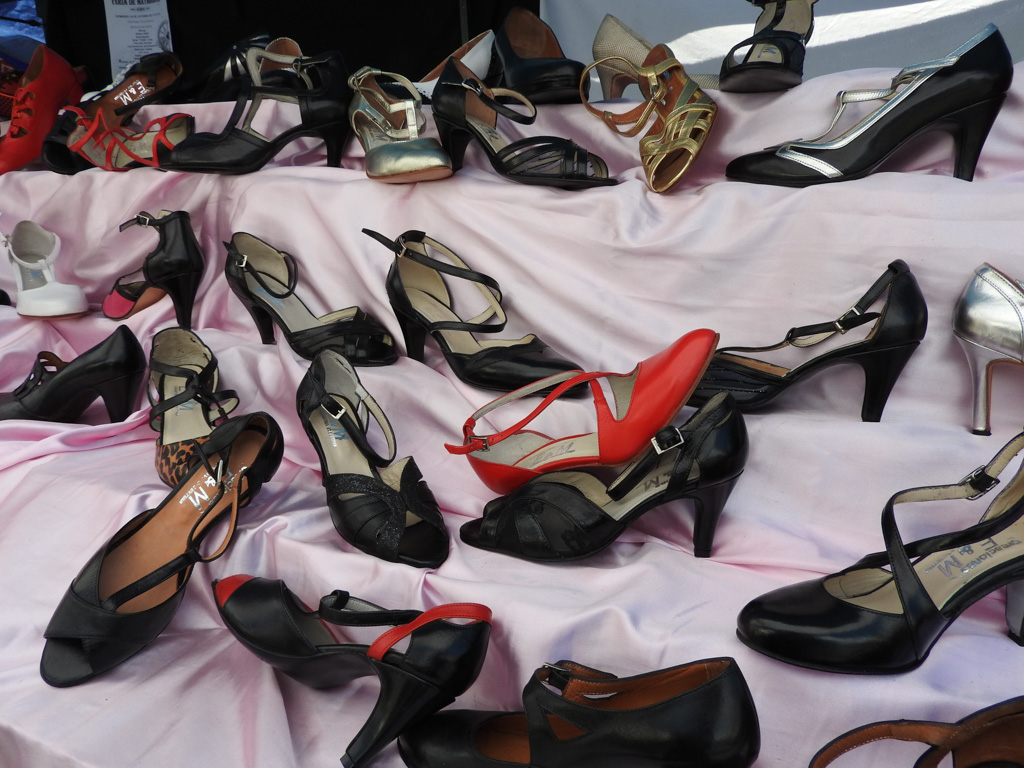 Tango schoenen in de verkoop